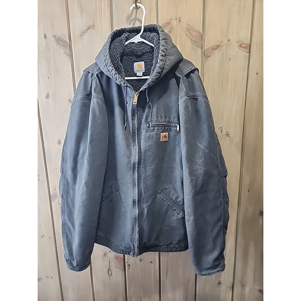 Carhartt Sierra J141 BLK Jacket Men's Size XL Tall Black